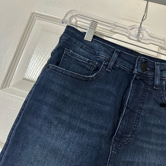 NWT Express High Rise Denim Perfect Mini Skirt - Picture 5 of 16